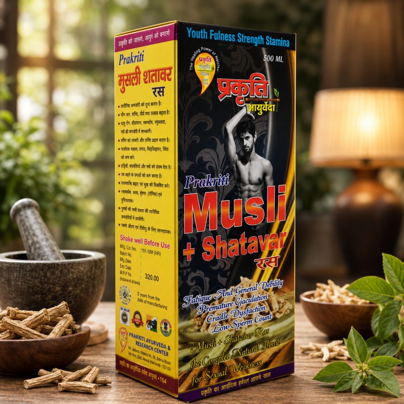 Prakriti Musli Shatavar (320x 2 (500ml)